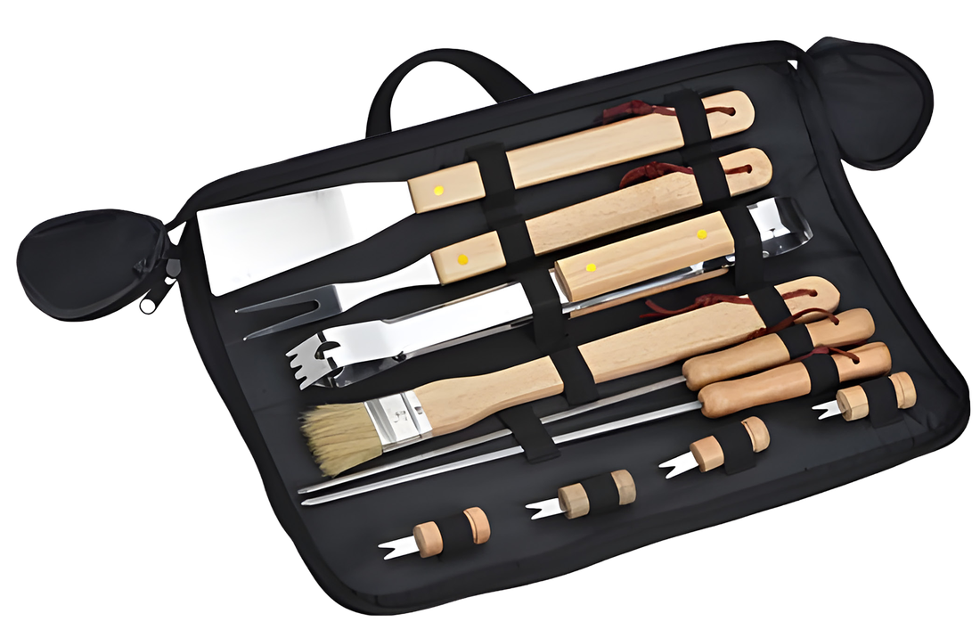 Messer 10-piece BBQ tool set